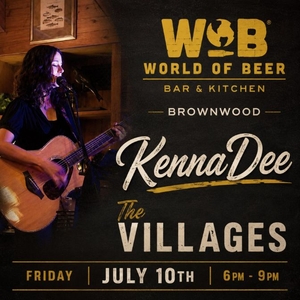 Event image for KennaDee at World of Beer (Brownwood)