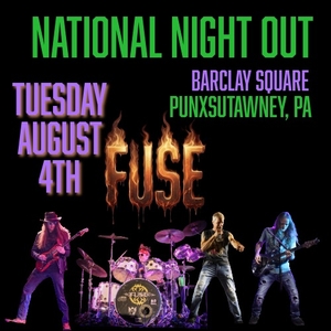 Alex Shumaker with FUSE at National Night Out