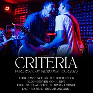 Criteria Tickets, Tour Dates and Concerts