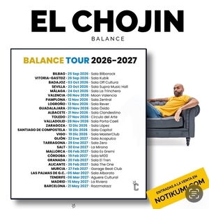 Soy El Chojin ¿Te apuntas? Tickets, Tourdaten und Konzerte