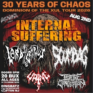 Bergen Magazine Events - 30 YEARS OF CHAOS: INTERNAL SUFFERING