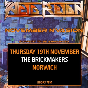 Acid Reign Tickets, Tour Dates and Concerts