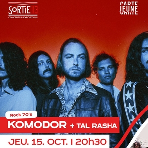 Komodor Tickets, Tour Dates and Concerts