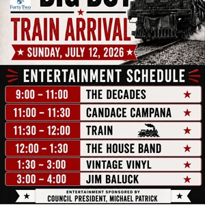 Candace Campana: Big Boy Train Arrival