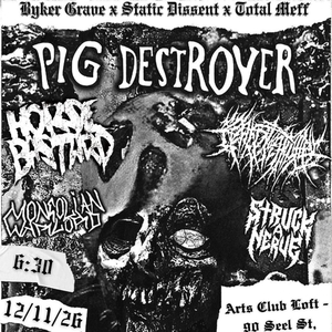 Pig Destroyer Tickets, Tour Dates and Concerts