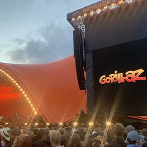 Gorillaz at Roskilde, Denmark in Festivalpladsen 2026