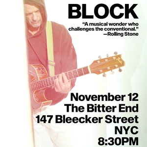 Block - Musician Tickets, Tour Dates and Concerts