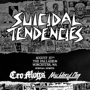 Suicidal Tendencies Worcester Tickets, Palladium Aug 30, 2026