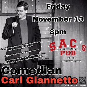 Carl Giannetto Tickets, Tour Dates and Shows
