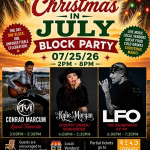 Event image for LFO: "Christmas in July" Block Party