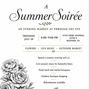 Summer Soiree at Through Thy Eye Boutique featuring Samantha Sears Music