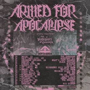 Armed for Apocalypse Kansas City Tickets, Minibar Sep 07, 2026