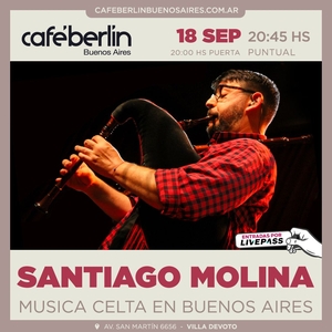 Ingressos, Datas da Turnê e Shows de Santiago Molina
