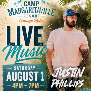Event image for Justin Phillips: Camp Margaritaville Resort