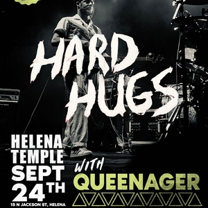 Poster: Hard Hugs at Algeria Shrine Temple, Sep 24, 2026