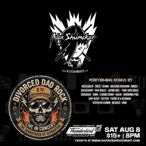 Alex Shumaker with Divorced Dad Rock Night at Thunderbird Music Hall in Pittsburgh