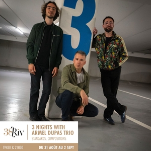 Affiche Armel Dupas Trio