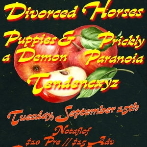 Prickly Paranoia Tickets, Tour Dates and Concerts
