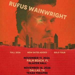 Rufus Wainwright Tickets, Tour Dates and Concerts
