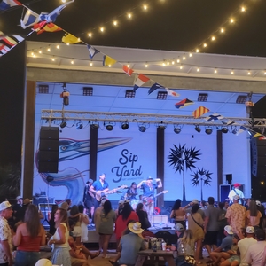 Huser Brothers at Port Aransas, TX in Sip Yard Port Aransas 2026