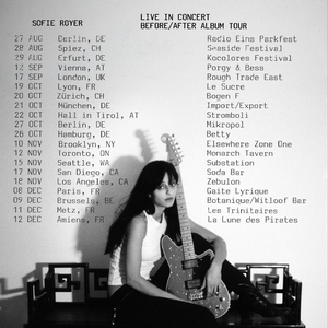 Sofie Royer Tickets, Tour Dates and Concerts