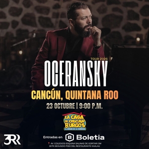 Entradas, fechas de la gira y Conciertos de Edgar Oceransky