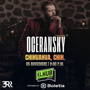 Entradas, fechas de la gira y Conciertos de Edgar Oceransky