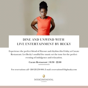 Becky Chanteuse @ InterContinental Lusaka by IHG