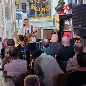 Kylie Price at York, United Kingdom in FortyFive Vinyl Café 2026