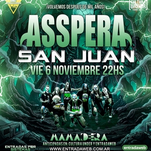 Asspera Tickets, Tour Dates and Concerts