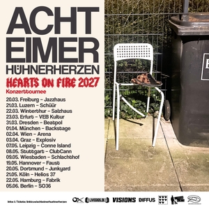 Acht Eimer Hühnerherzen Tickets, Tour Dates and Concerts