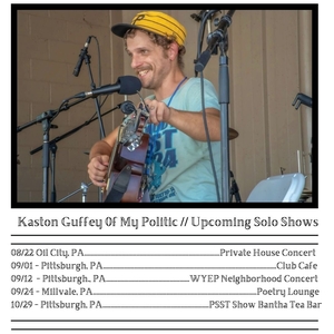 Kaston Guffey of My Politic Live at Club Cafe Pittsburgh PA