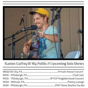 WYEP Neighborhood Concert Series Featuring Kaston Guffey of My Politic
