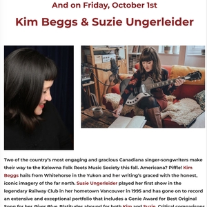 Kim Beggs — Unitarian Hall, 2026-10-02