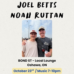 Joel Betts Tickets, Tour Dates and Concerts