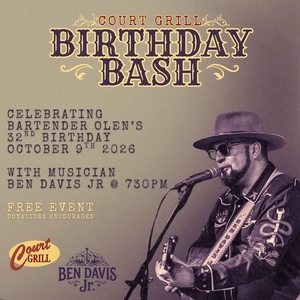 Ben Davis, jr Tickets, Tour Dates and Concerts