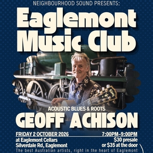 Geoff Achison Tickets, Tour Dates and Concerts