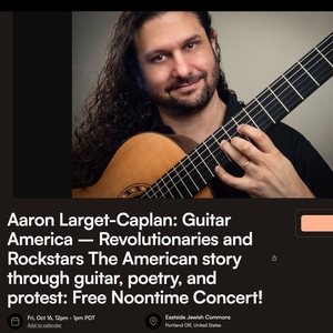 Aaron Larget-Caplan Tickets, Tour Dates and Concerts