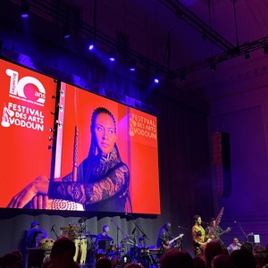 Sona Jobarteh at Bruxelles, Belgium in Maison de la Poste 2026
