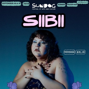 Poster: Siibii at Polson Park, Sep 19, 2026