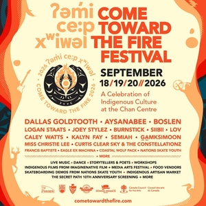 Poster: Siibii at The Chan Centre for the Performing Arts, Sep 20, 2026