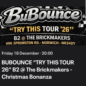 BuBounce Tickets, Tourdaten und Konzerte