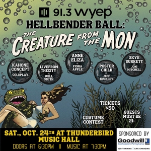 Anne Eliza: 91.3 WYEP Hellbender Ball, Creature from the Mon