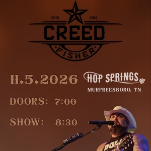 Creed Fisher Tickets, Tour Dates and Concerts