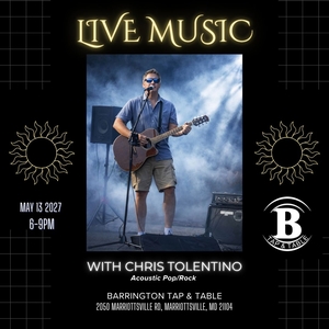 Chris Tolentino Tickets, Tour Dates and Concerts