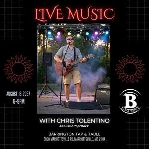 Chris Tolentino Tickets, Tour Dates and Concerts