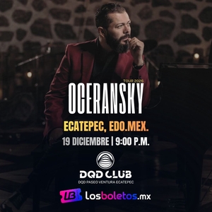 Entradas, fechas de la gira y Conciertos de Edgar Oceransky