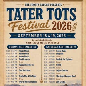 Tylor & the Train Robbers — Lions Park, 2026-09-18