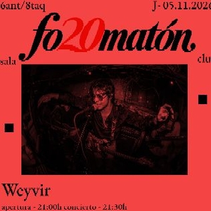 weyvir Tickets, Tour Dates and Concerts