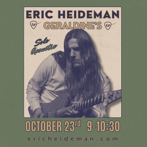 Eric Heideman Tickets, Tour Dates and Concerts